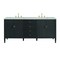 James Martin Vanities 72'' Double Vanity, Carbon Oak w/ 3 CM Eternal Jasmine Pearl Quartz Top 485-V72-CBO-3EJP - alternate 1